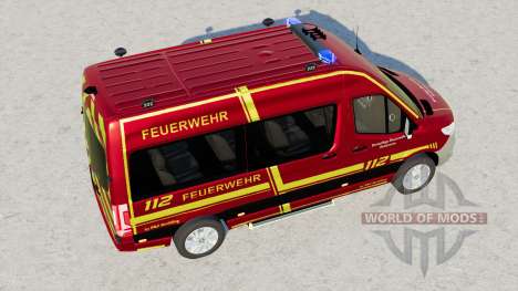 Mercedes-Benz Sprinter 319 CDI 4x4 Feuerwehr pour Farming Simulator 2017