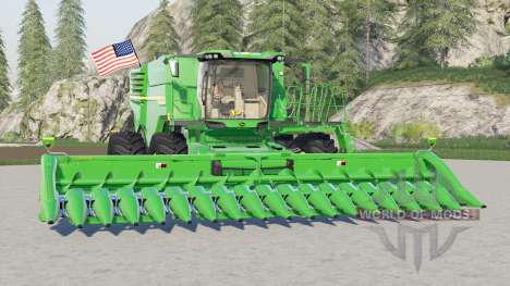 John Deere X9 1000〡gefügte amerikanische Flagge für Farming Simulator 2017