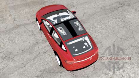 Tesla Model X 2015 pour BeamNG Drive