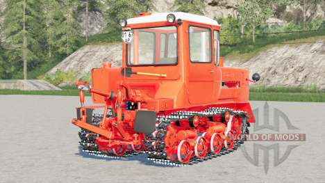 DT 175C Volgar〡 Orange Rouge pour Farming Simulator 2017