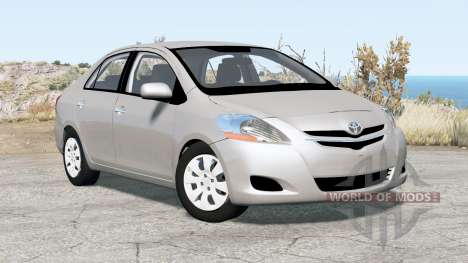 Toyota Yaris sedan 2007 pour BeamNG Drive