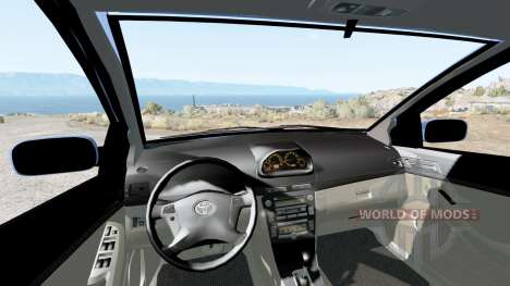 Toyota Vitz RS 5-door 2000 pour BeamNG Drive