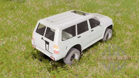 Nissan Patrol GU 5-door (Y61) 2004 pour Spin Tires