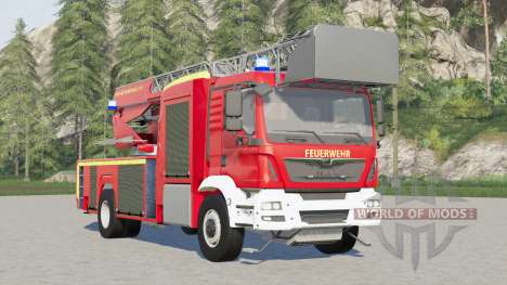 MAN TGM Fireman Ladder Truck pour Farming Simulator 2017