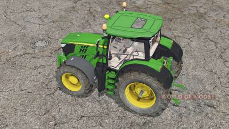 John Deere 6R Serie〡animierte Kotflügel für Farming Simulator 2015