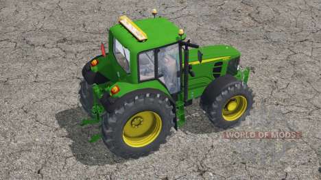 John Deere 6830 Premium〡Realauspuff für Farming Simulator 2015