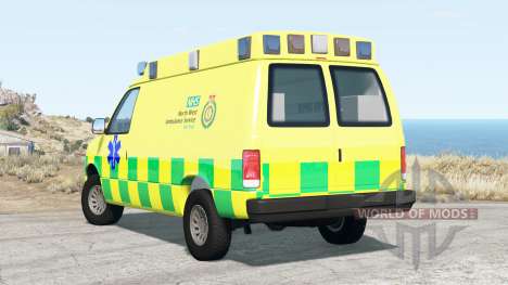 Gavril H-Series Ambulance für BeamNG Drive