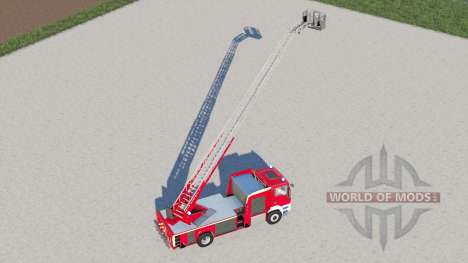 MAN TGM Fireman Ladder Truck für Farming Simulator 2017