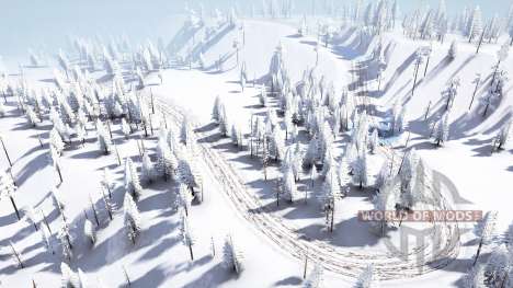 Winter Terrace für Spintires MudRunner