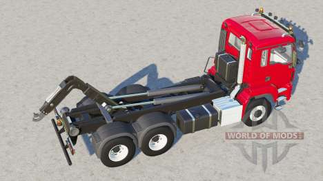 MAN TGS with hooklift pour Farming Simulator 2017