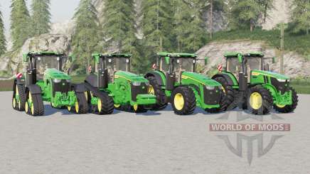 John Deere 7R, 8R, 8RT, 8RX series EU pour Farming Simulator 2017