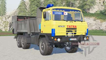 Tatra T815 6x6.1 Agro〡ivory jaune pour Farming Simulator 2017
