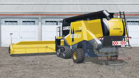 Claas Lexion 770 TT〡Américain pour Farming Simulator 2015