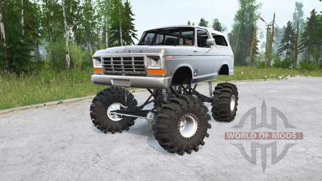 Ford Bronco Ranger XLT 1978〡lifted für Spintires MudRunner