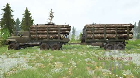 Animations KRAz 260B〡dissibles pour Spintires MudRunner