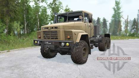 Animations KRAz 260B〡dissibles pour Spintires MudRunner