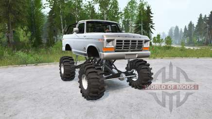 Ford Bronco Ranger XLT 1978〡lifted pour MudRunner