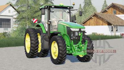 Configuration de la marque John Deere série 7R 〡 roue pour Farming Simulator 2017