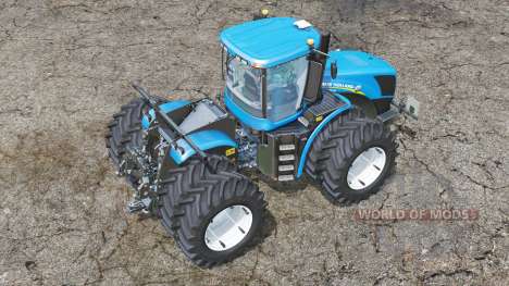 New Holland T9.700〡toutes les 8 roues ont collis pour Farming Simulator 2015