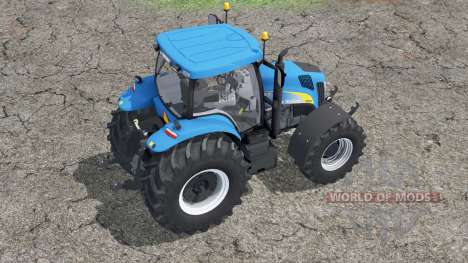 New Holland TG285〡weights en roues pour Farming Simulator 2015
