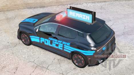 Cherrier Vivace Cyberpunk Police pour BeamNG Drive