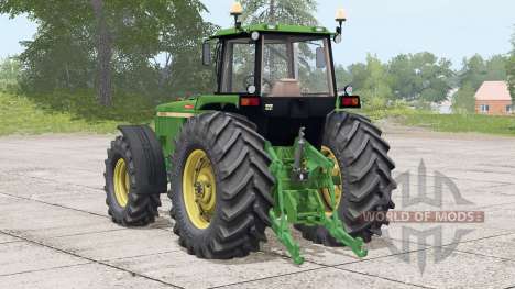 John Deere 4900〡 roues de sélection pour Farming Simulator 2017