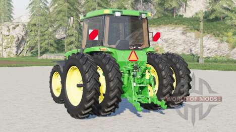 John Deere 8010 series〡tire options pour Farming Simulator 2017