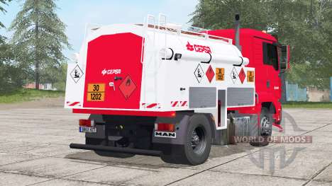 MAN TGM Fuel Truck pour Farming Simulator 2017