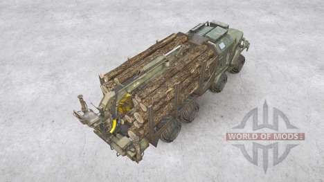 Oural 6614 8x8 pour Spintires MudRunner