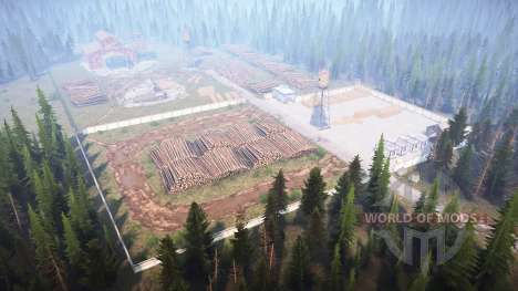 Timber Town pour Spintires MudRunner
