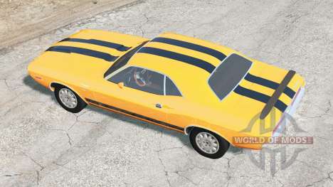 Dodge Challenger RT 440 Six Pack (JS-23) 1970 pour BeamNG Drive