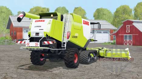 Claas Lexion 670 TerraTrac für Farming Simulator 2015