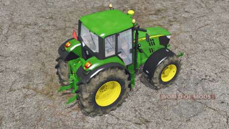 John Deere 6170M〡beweglicher Heckbefestigungsger für Farming Simulator 2015