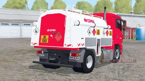 MAN TGM Fuel Truck pour Farming Simulator 2015