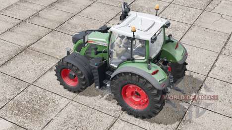 Fendt 700 Vario〡breit reifen mit Gewichten für Farming Simulator 2017
