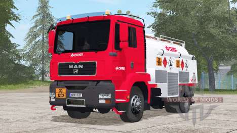 MAN TGM Fuel Truck pour Farming Simulator 2017