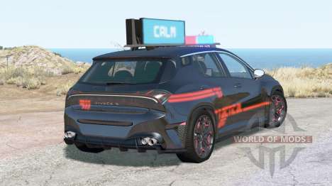 Cherrier Vivace Cyberpunk Police für BeamNG Drive