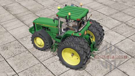 John Deere 8400〡row crop wheels pour Farming Simulator 2017