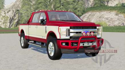 Ford F-250 Super Duty XLT Crew Cab 2017〡wheels sélection pour Farming Simulator 2017