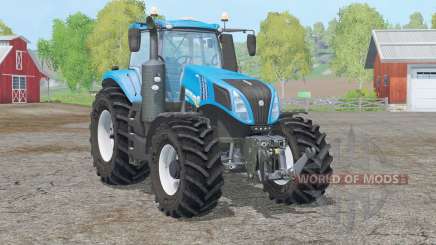 New Holland T8.320〡mirrors reflètent pour Farming Simulator 2015