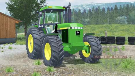 John Deere 4455〡avec chargeur frontal pour Farming Simulator 2013
