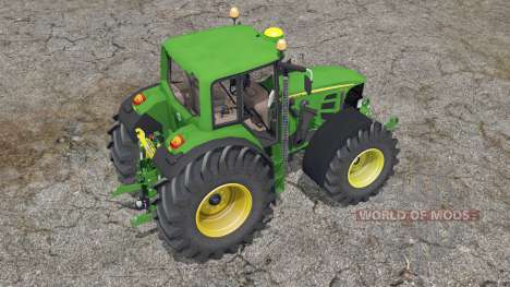 John Deere 7530 Premium〡nouvelles roues pour Farming Simulator 2015