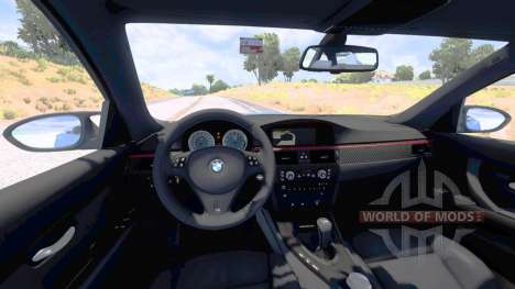 BMW M3 coupe (E92) 2008 v2.0 für American Truck Simulator