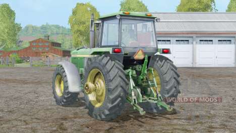 John Deere 4755〡 roues arrière individuelles pour Farming Simulator 2015