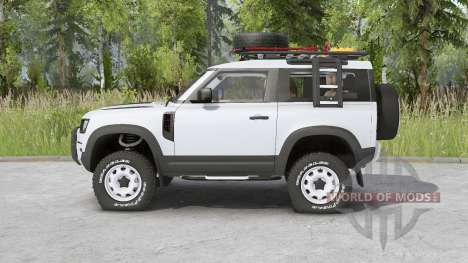 Land Rover Defender 90 D240 SE Adventure 2020 pour Spin Tires