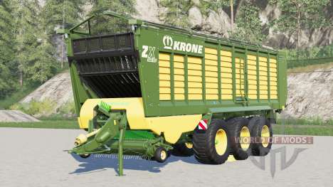 Krone ZX 560 GD〡 selection de capacité jusqu’à 2 pour Farming Simulator 2017