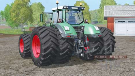 Fendt 1050 Vario〡 roues supplémentaires pour Farming Simulator 2015