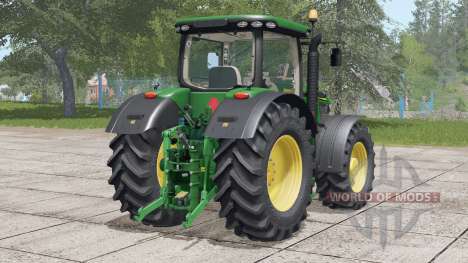 John Deere série 6R 〡 hydraulique arrière révisé pour Farming Simulator 2017