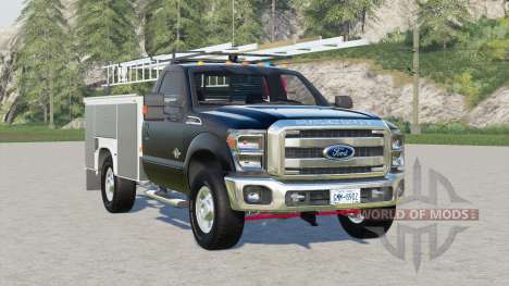Ford F-350 Super Duty Regular Cab Utility Truck pour Farming Simulator 2017