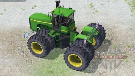John Deere 9400〡added roues pour Farming Simulator 2013
